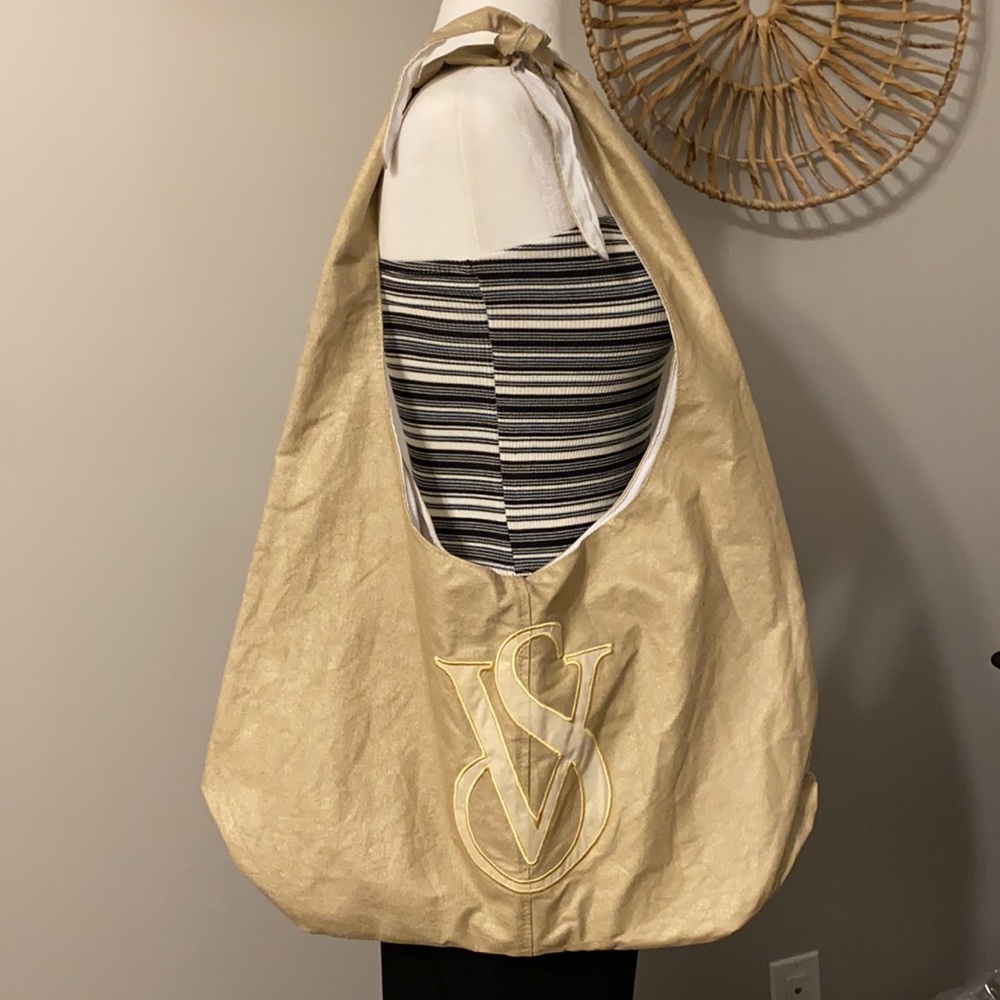 Victoria Secret Gold shoulder bag